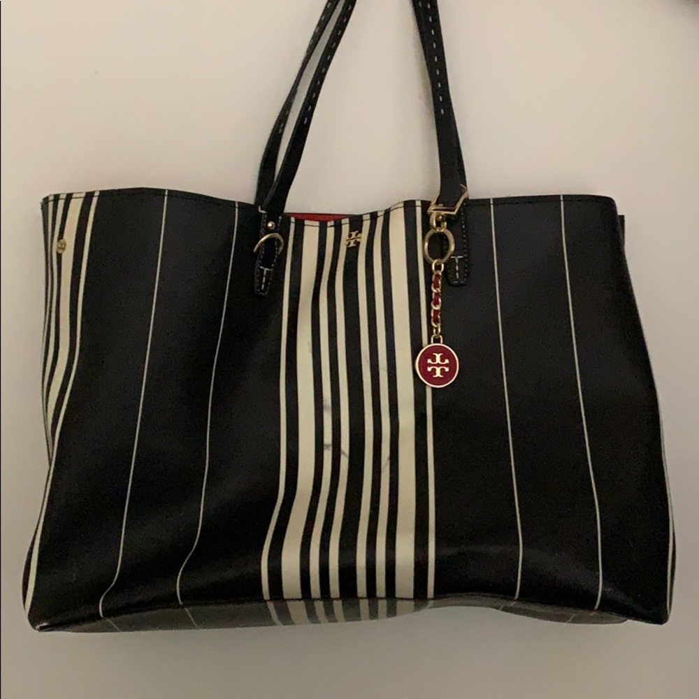 Tory Burch Tote with Key Chain